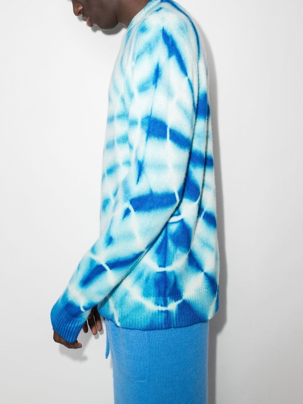 tie-dye cashmere jumper - 2