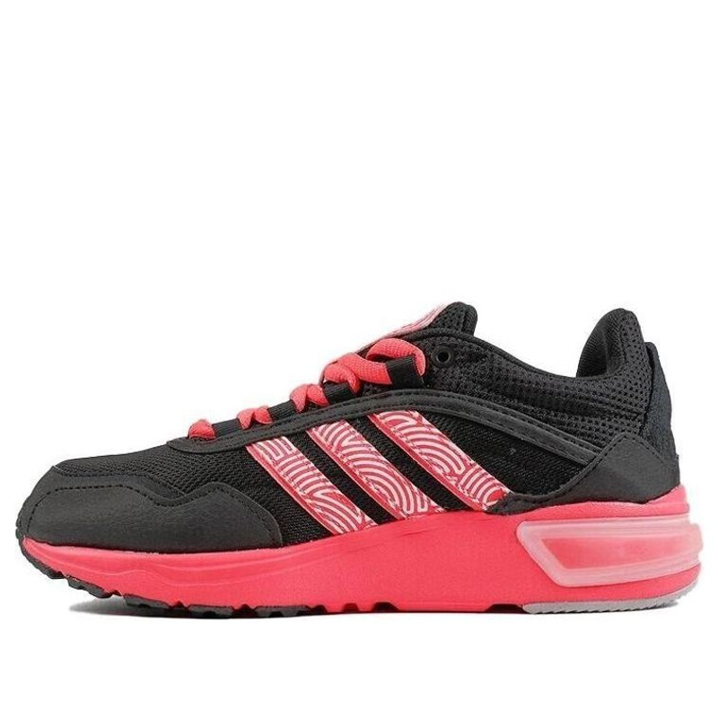 (WMNS) adidas 네오 티 러너 블랙 / 레드 FX9292 - 1