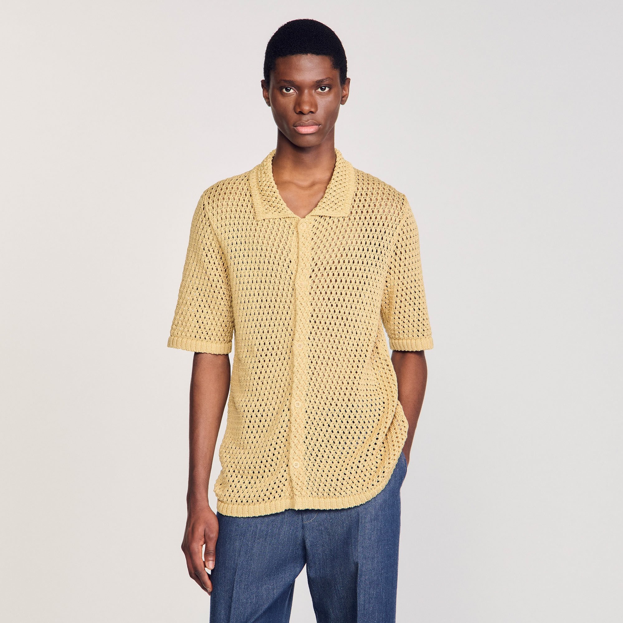 CROCHET SHIRT - 4