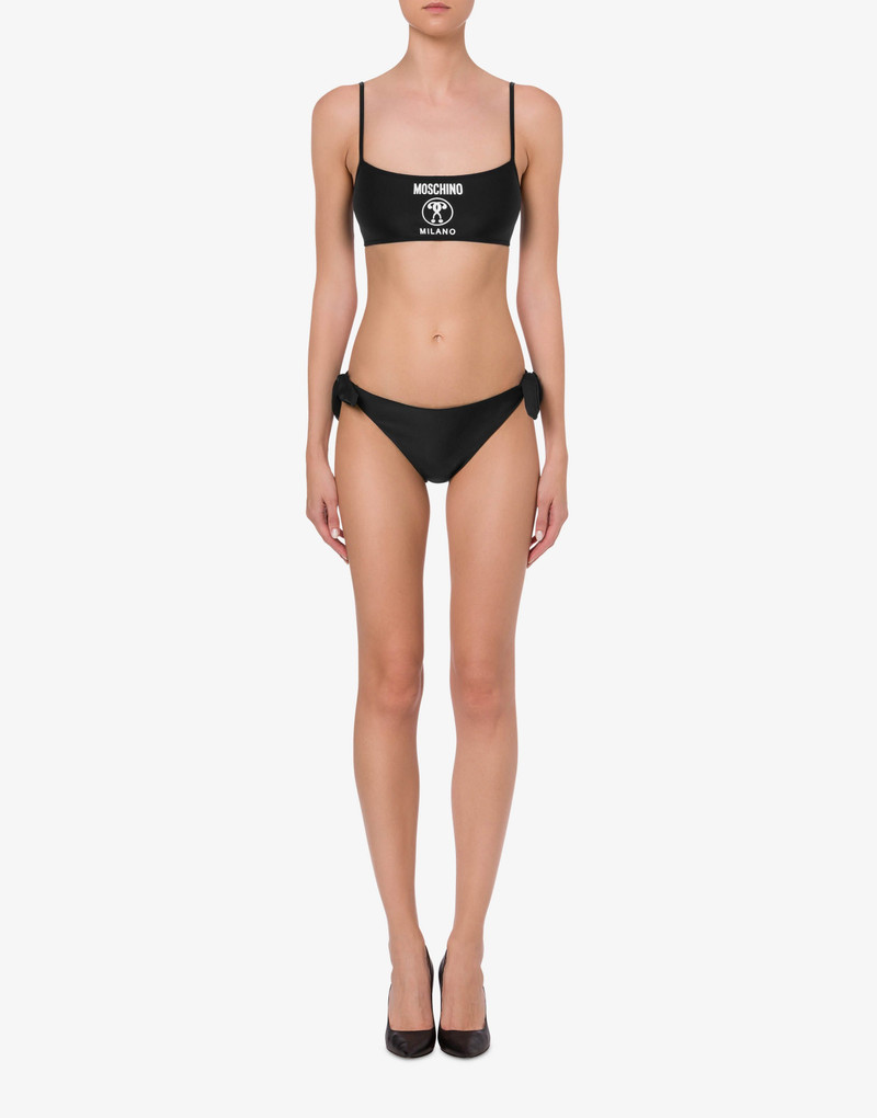 Moschino DOUBLE QUESTION MARK BIKINI TOP outlook