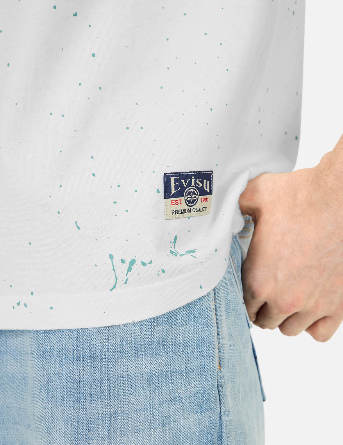 Logo and Seagull Print Relax Fit T-shirt - 6