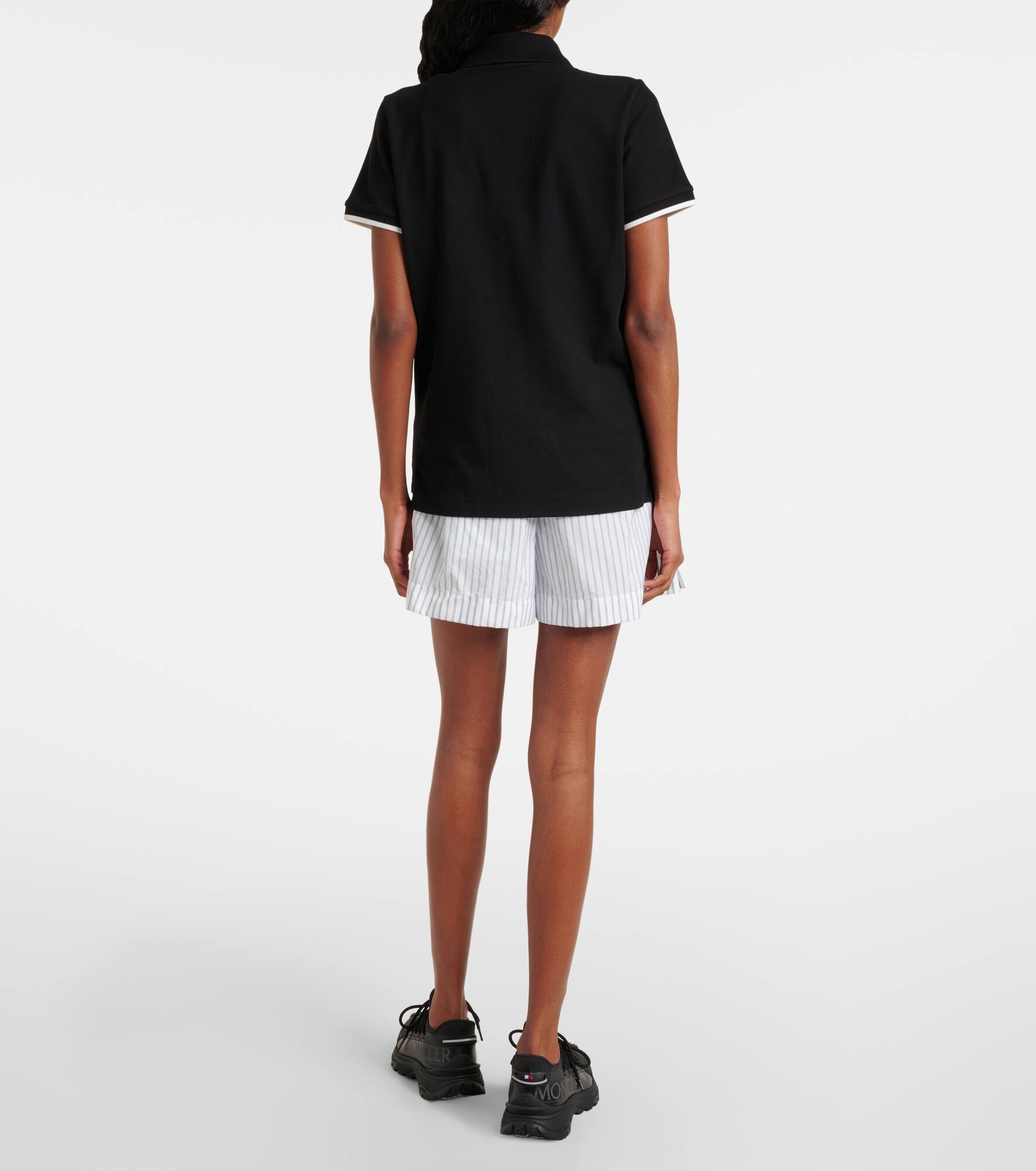 Logo cotton polo shirt - 3