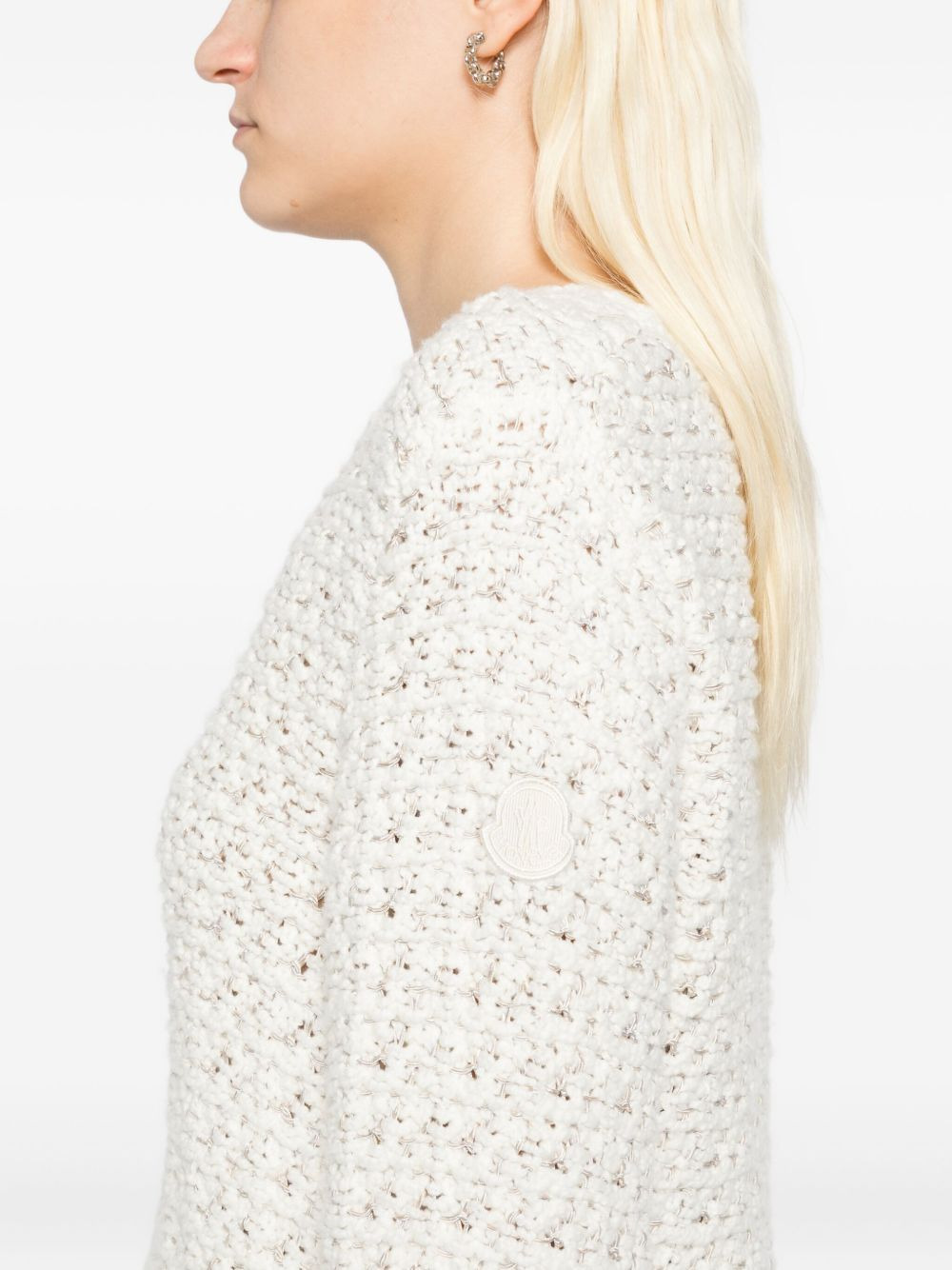 long-sleeved crew neck sweatshirt - 5