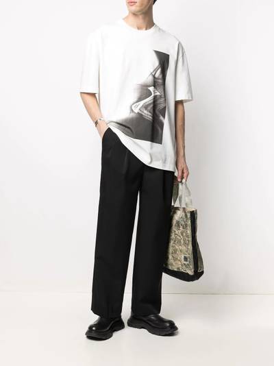 JUUN.J pleated straight-leg trousers outlook