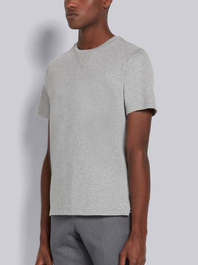 Thom Browne RWB tipping stripe short-sleeve T-shirt outlook