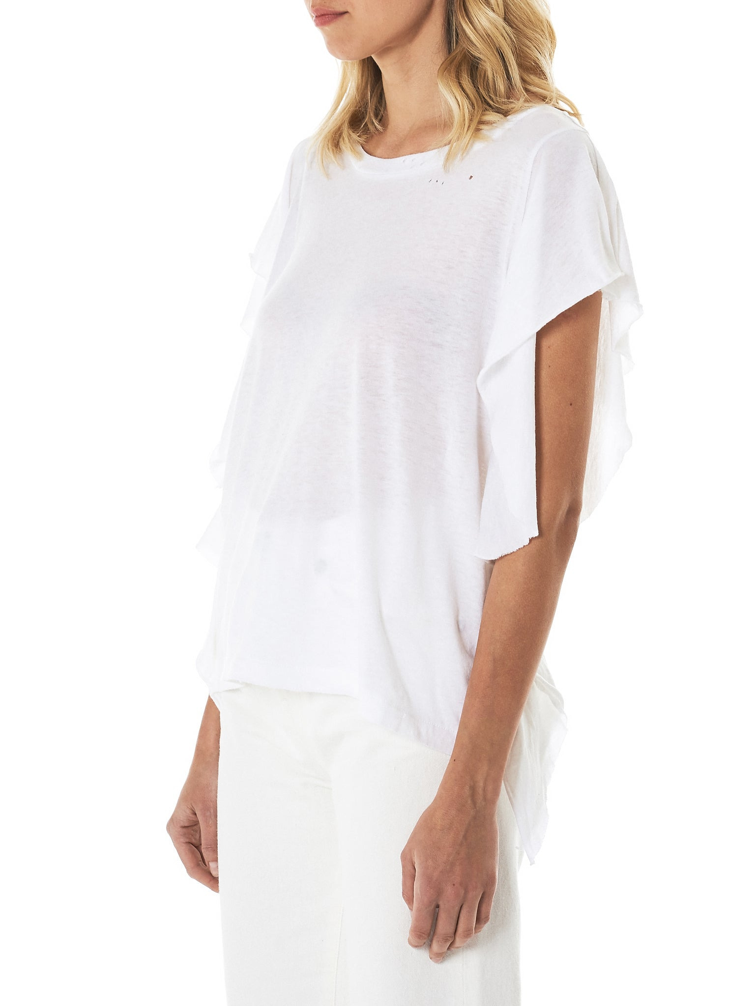 Raw Trim Flutter Tee - 2