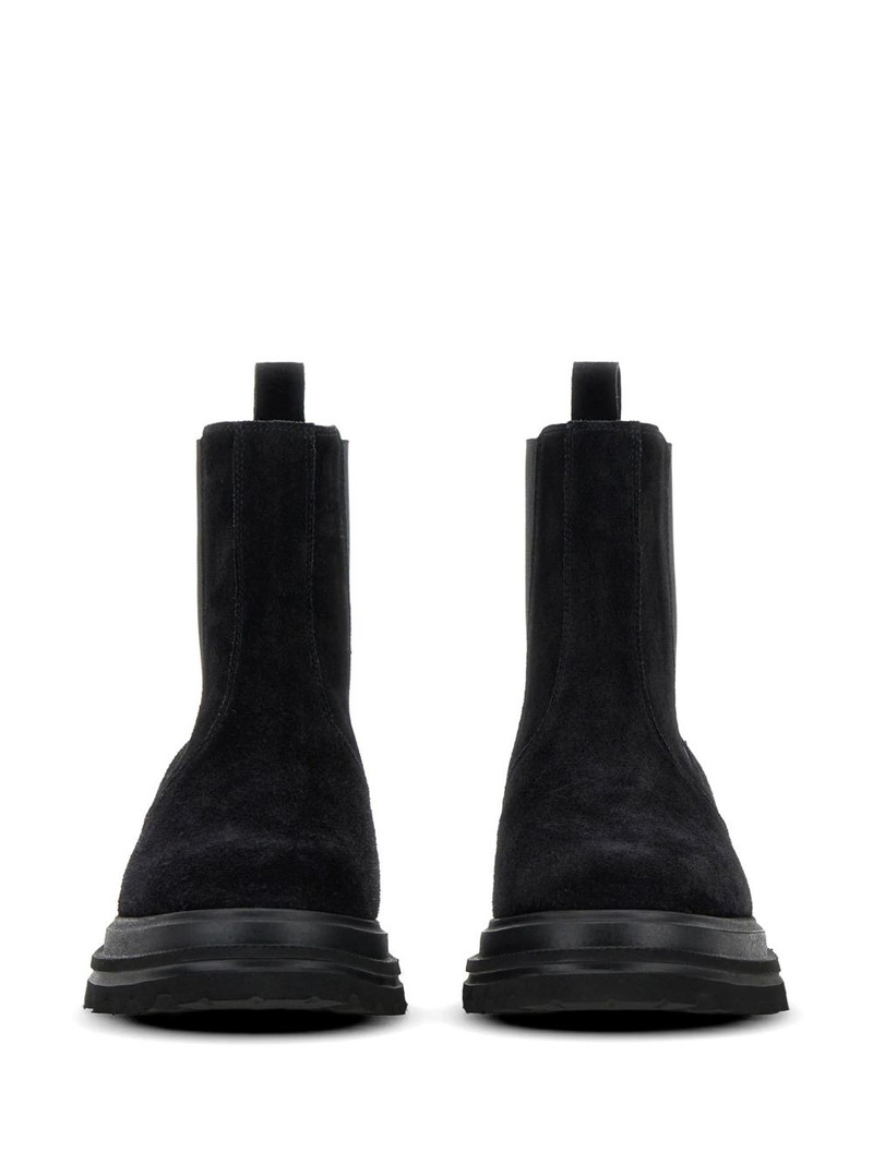 elastic suede ankle boots 3
