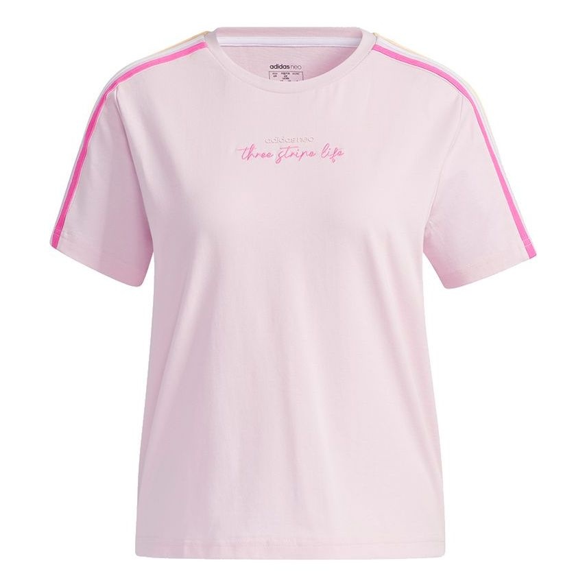 (WMNS) adidas neo Sport T-shirt 'Pink' GP5530 - 1