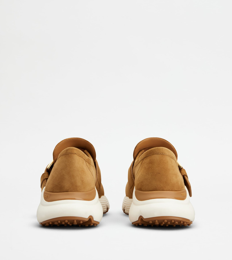 Tod's SPORTY MULES IN SUEDE - BROWN outlook