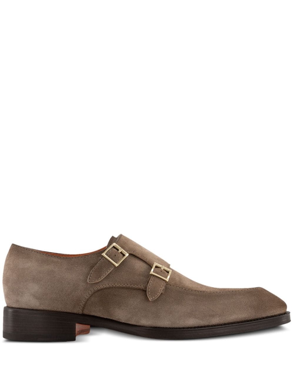 suede monk shoes - 1