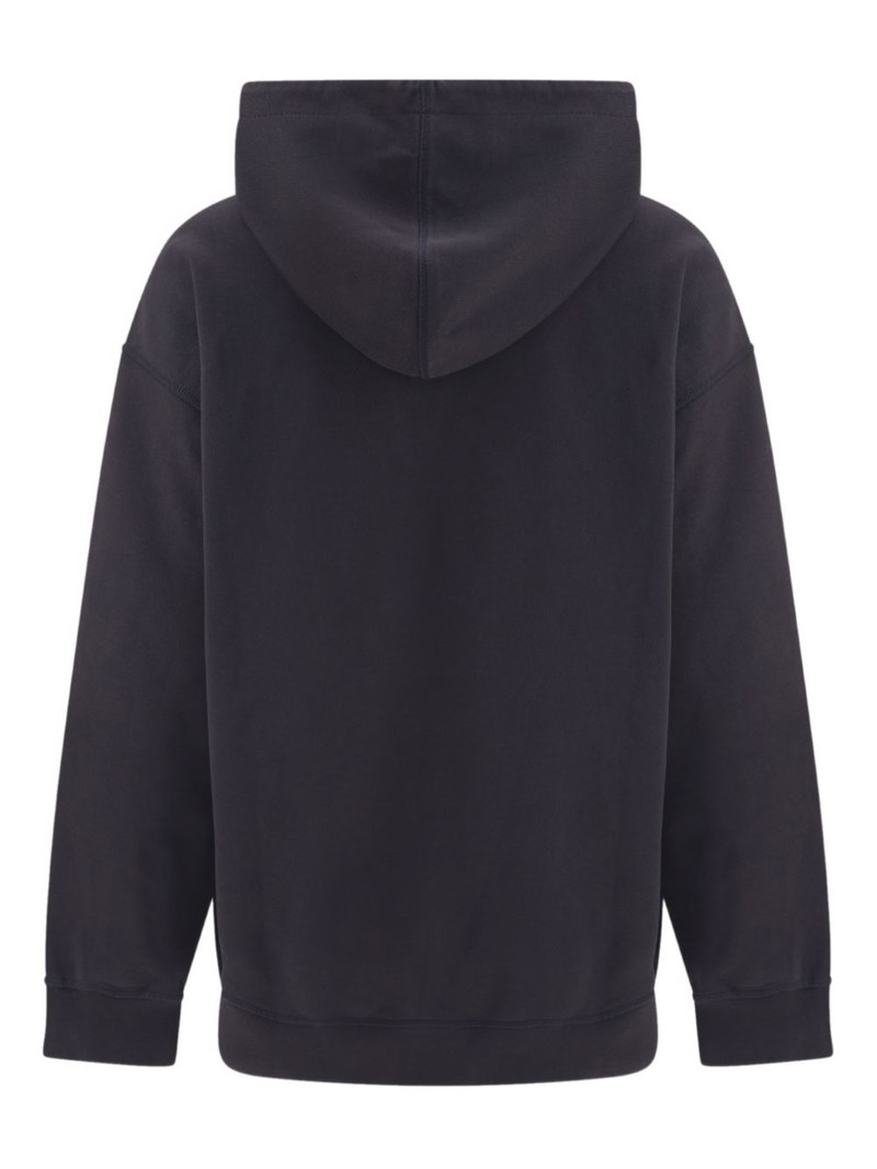 GANNI banana-print hoodie outlook