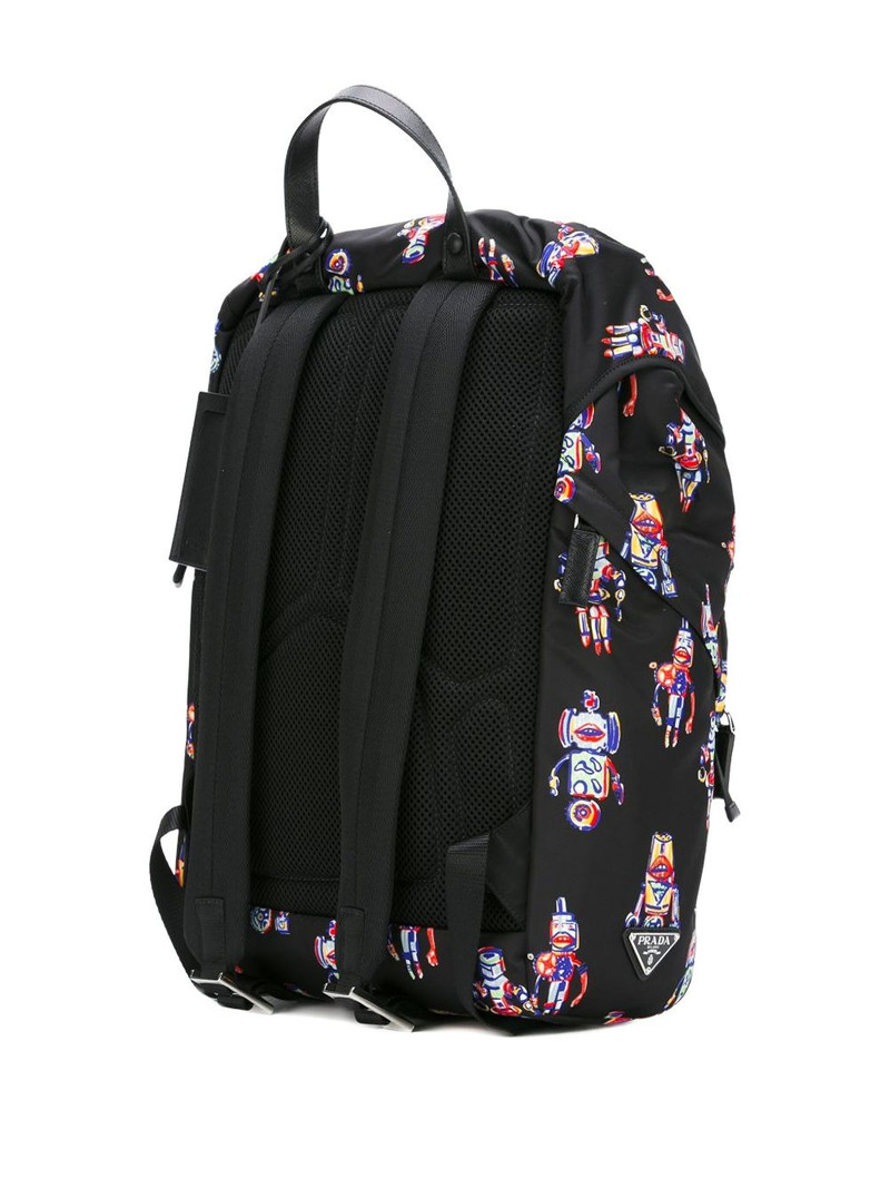 robot-print backpack 3
