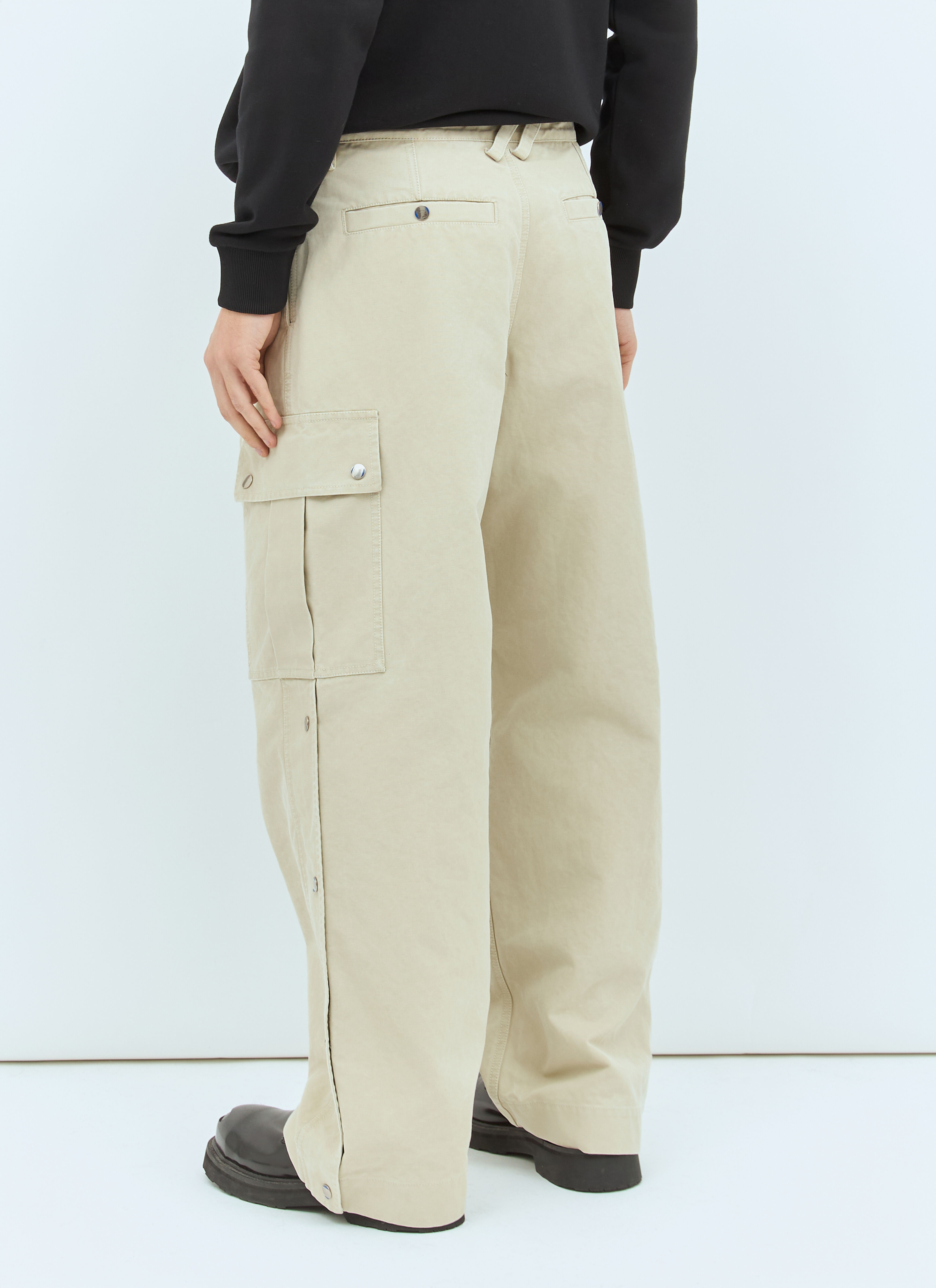 Cotton Cargo Pants - 5