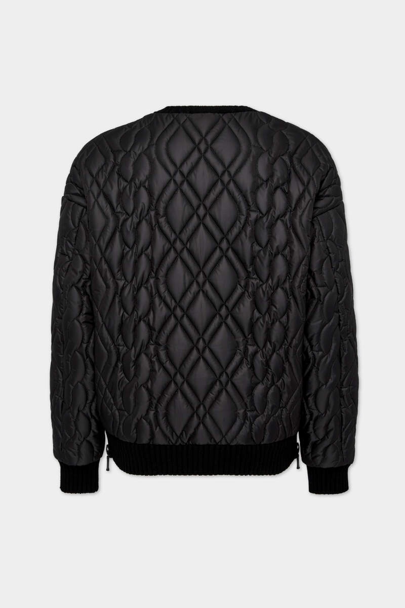 HYBRID QUILTED SWEATSHIRT - 2