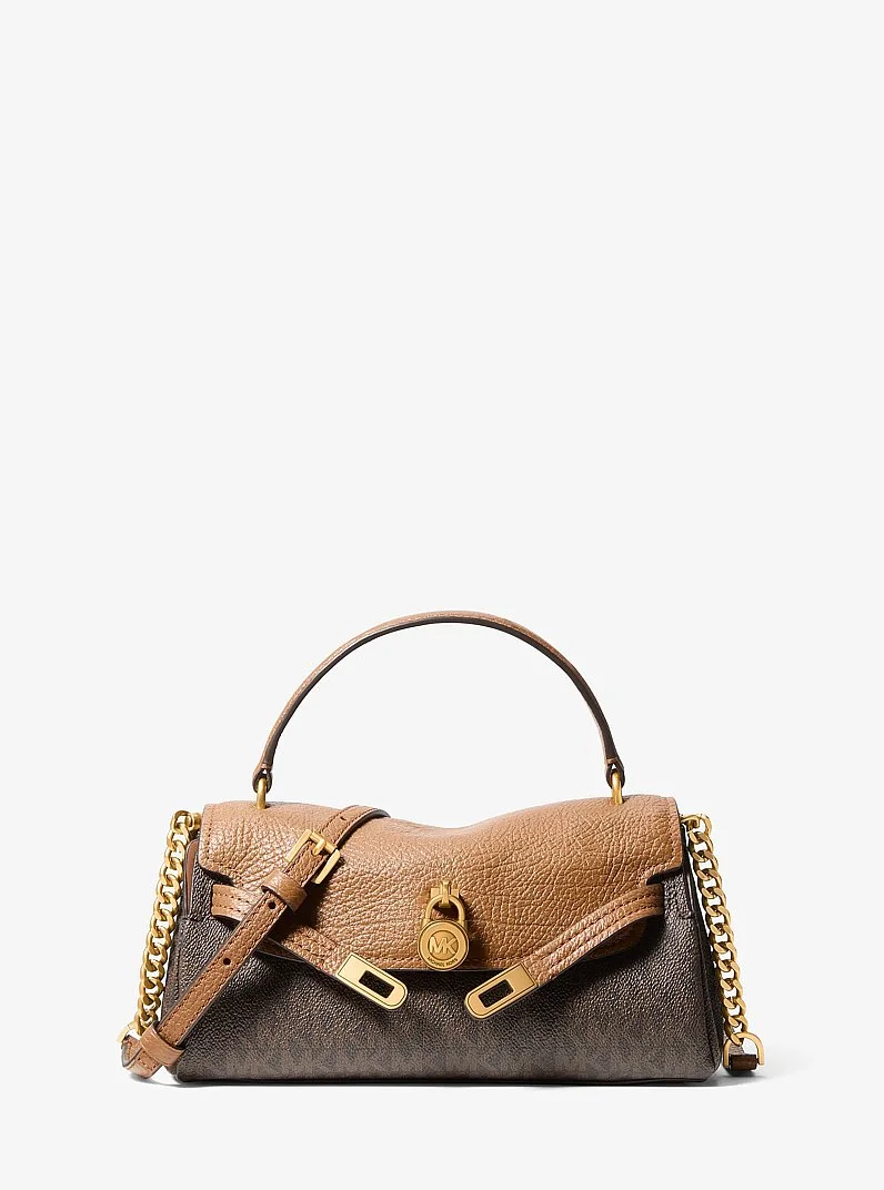 Hamilton Moderne Extra-Small Signature Logo Slouchy Crossbody Bag - 1