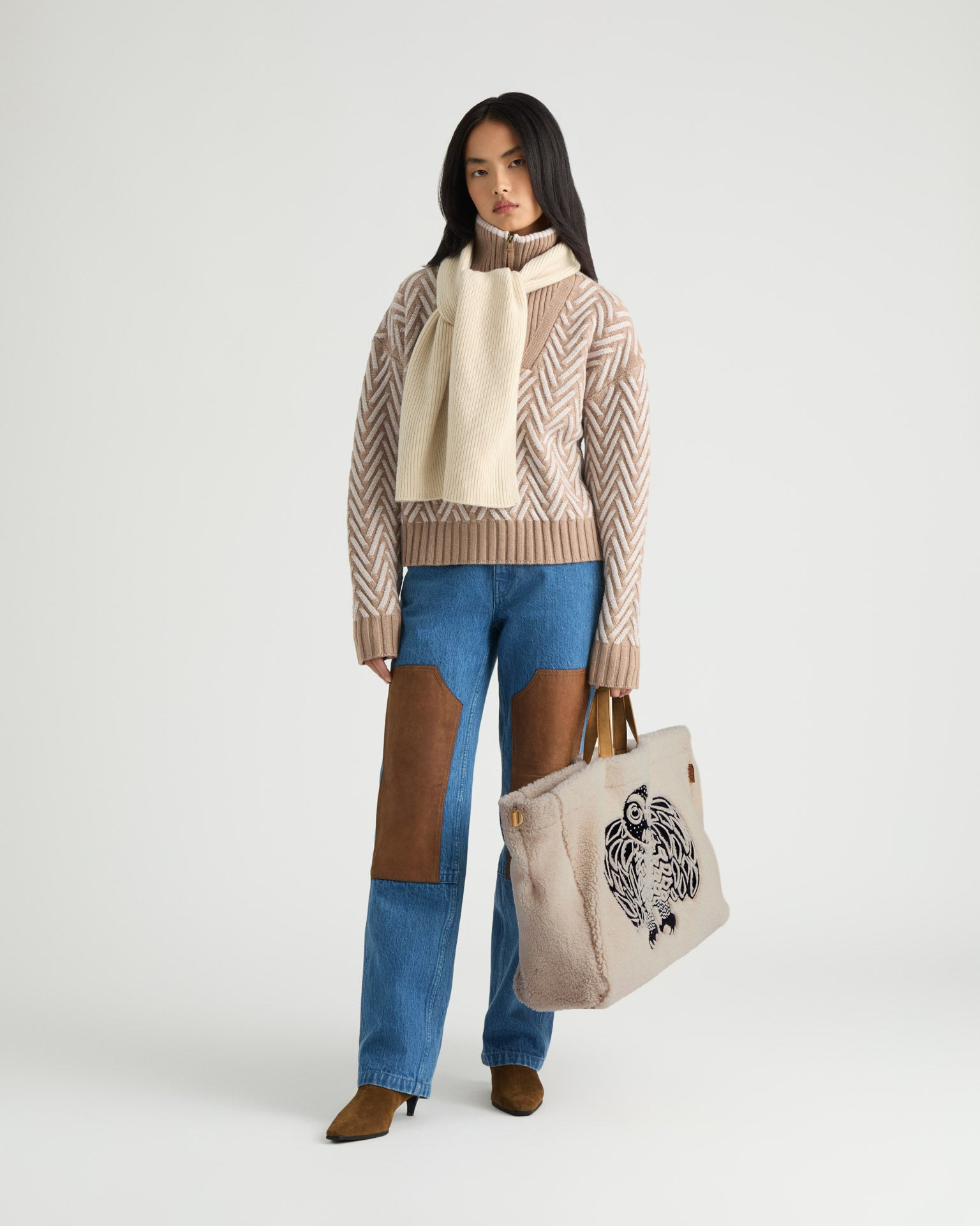 Capucine Half-Zip Sweater - 3