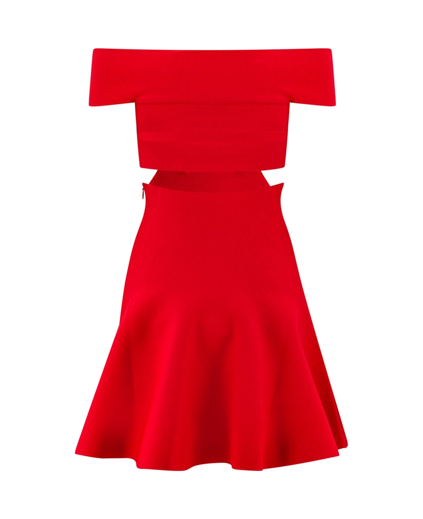 Off-shoulder Slashed Dress - 2