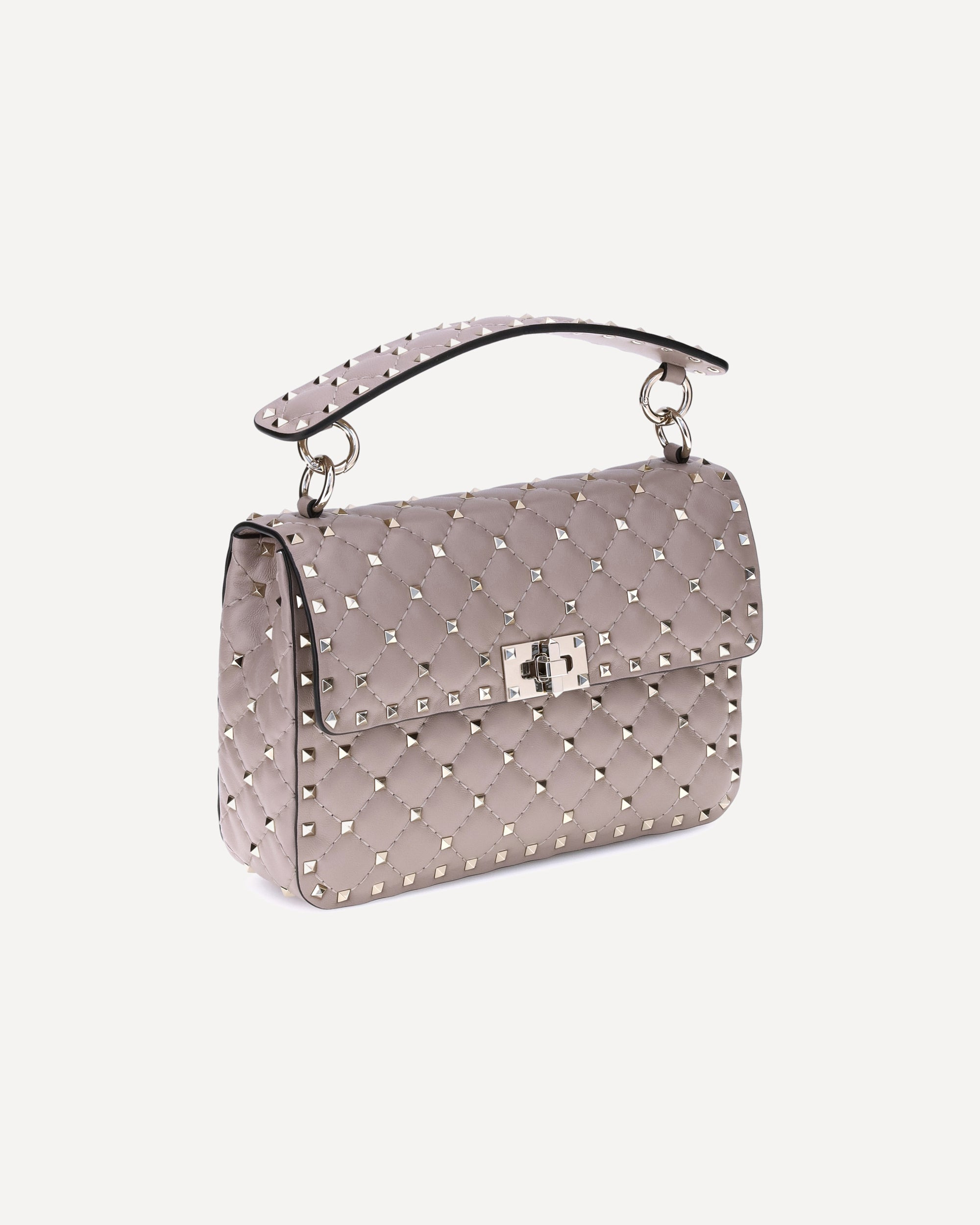 Medium Rockstud Spike Shoulder Bag - 2