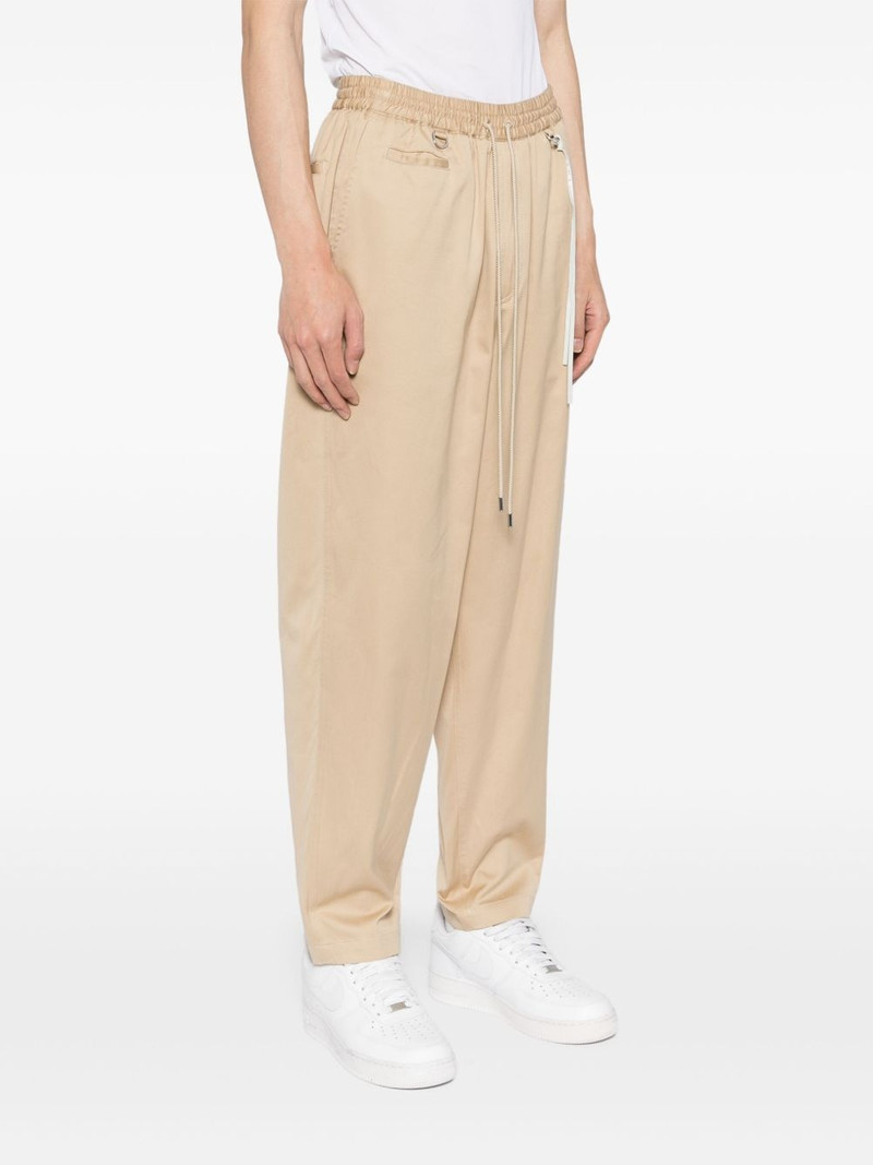 logo-embroidered trousers 3