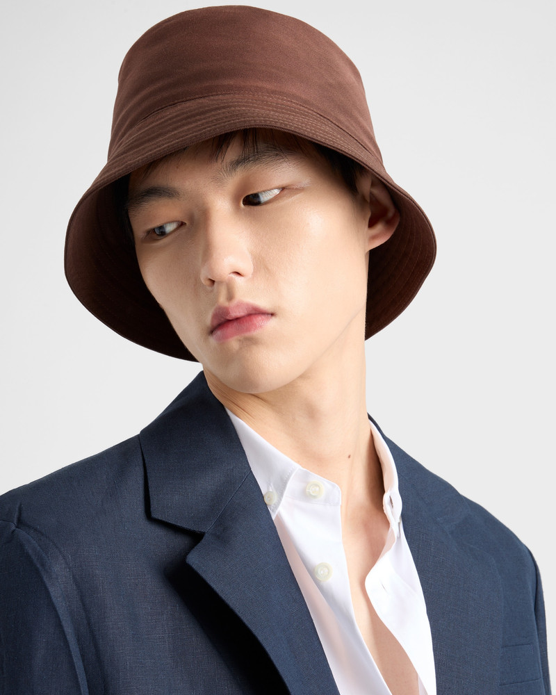 Prada Cotton bucket hat outlook