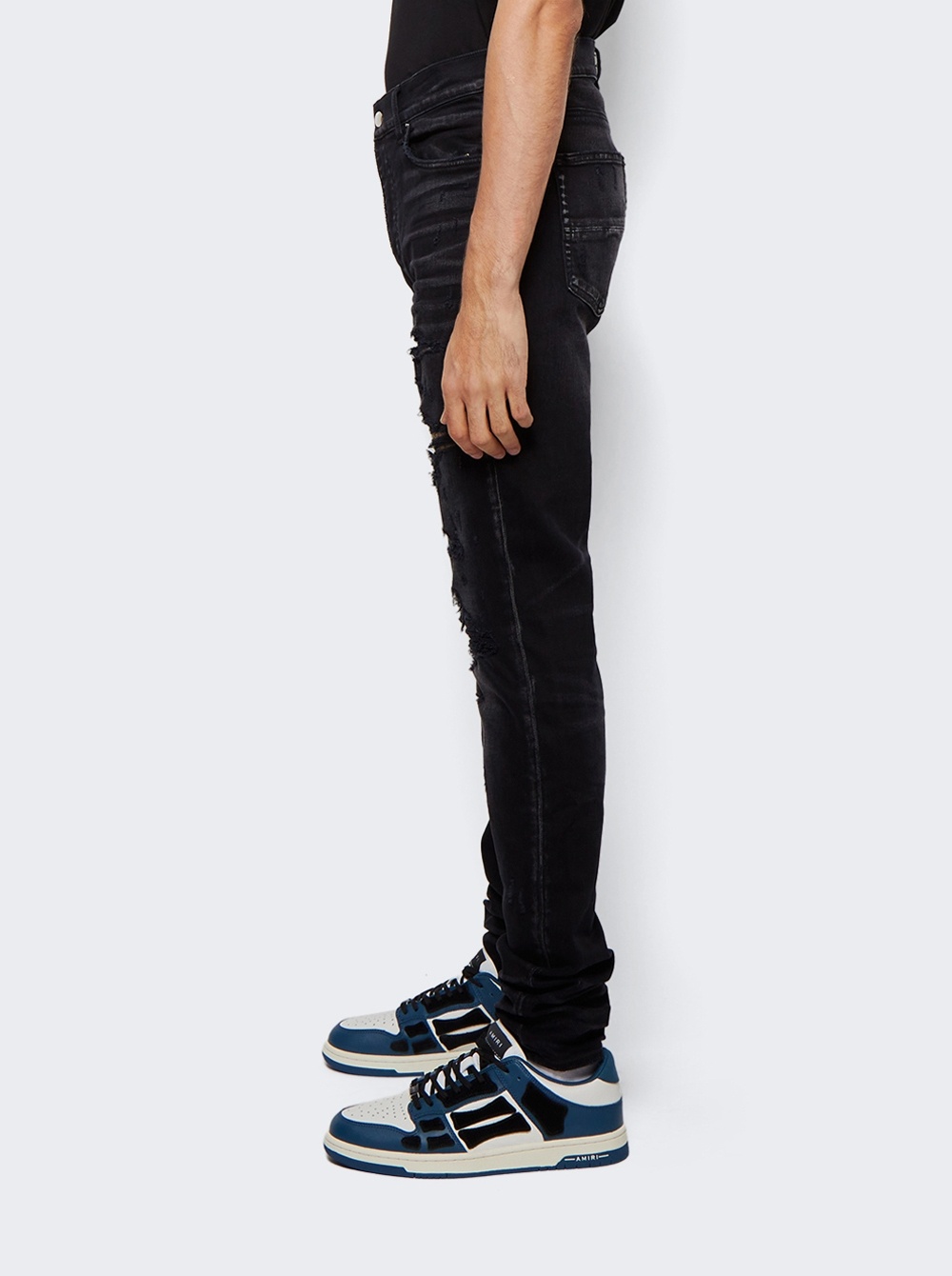 Flannel Core Logo Jean Aged Black - 4