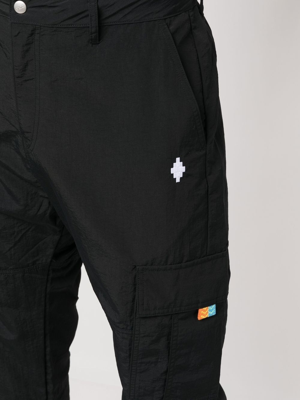 straight-leg cargo trousers - 5