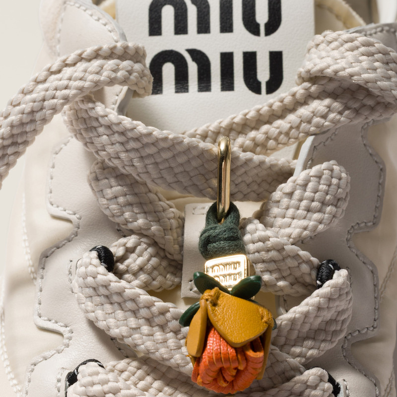 Miu Miu Leather micro trick outlook