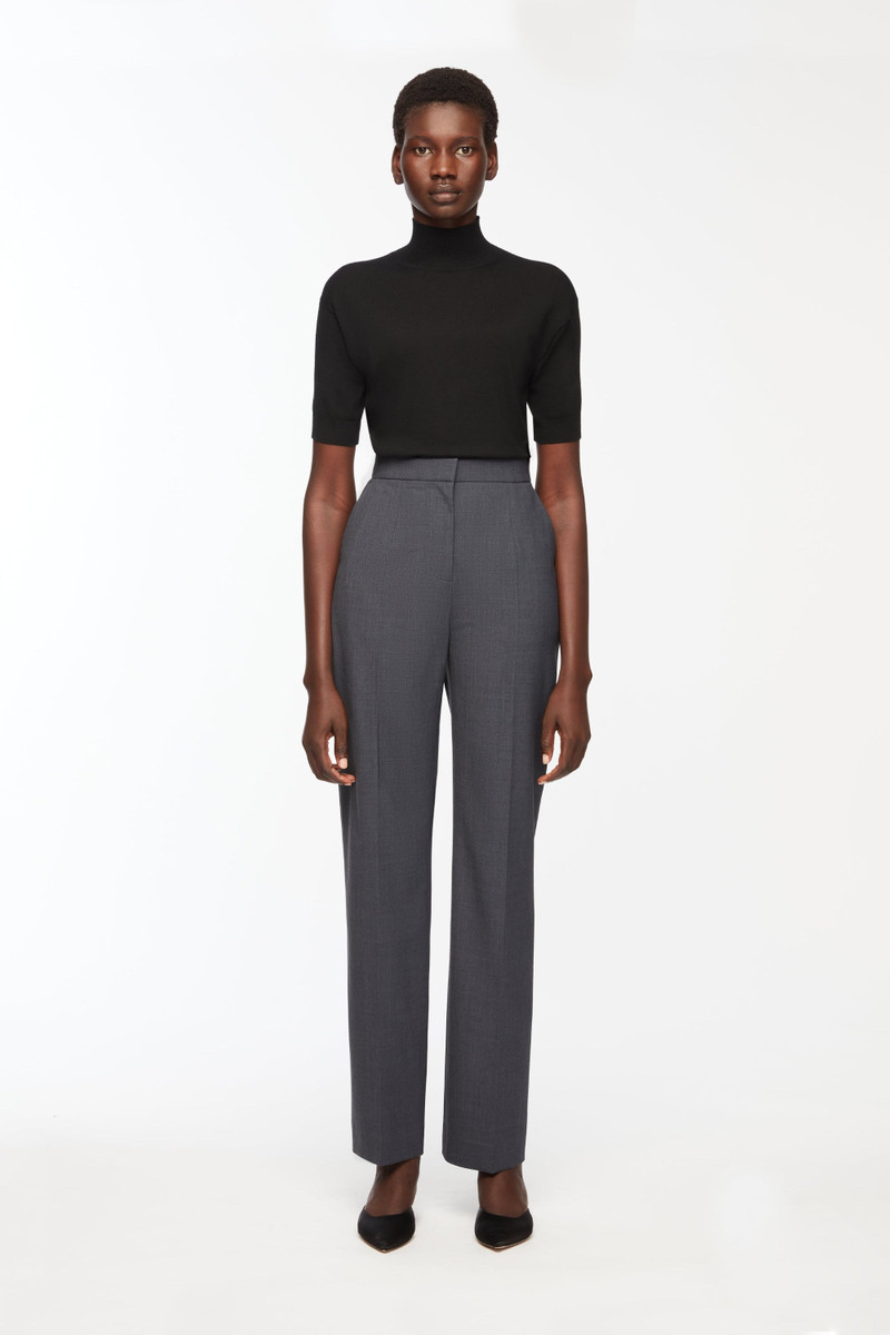 EMILIA WICKSTEAD Laurie Knit Top in Black outlook