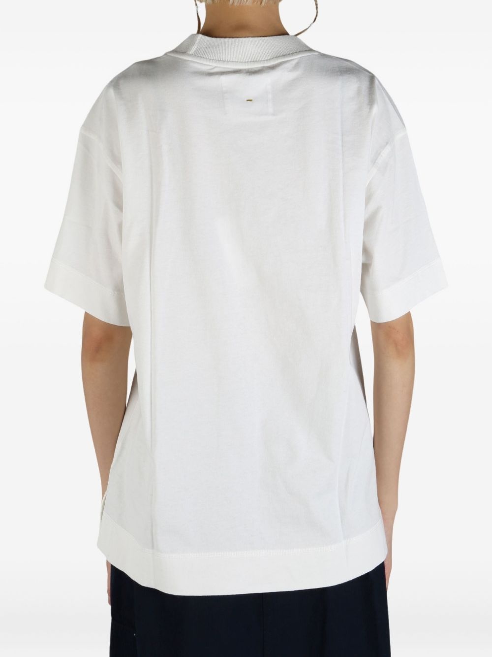 cotton T-shirt - 4