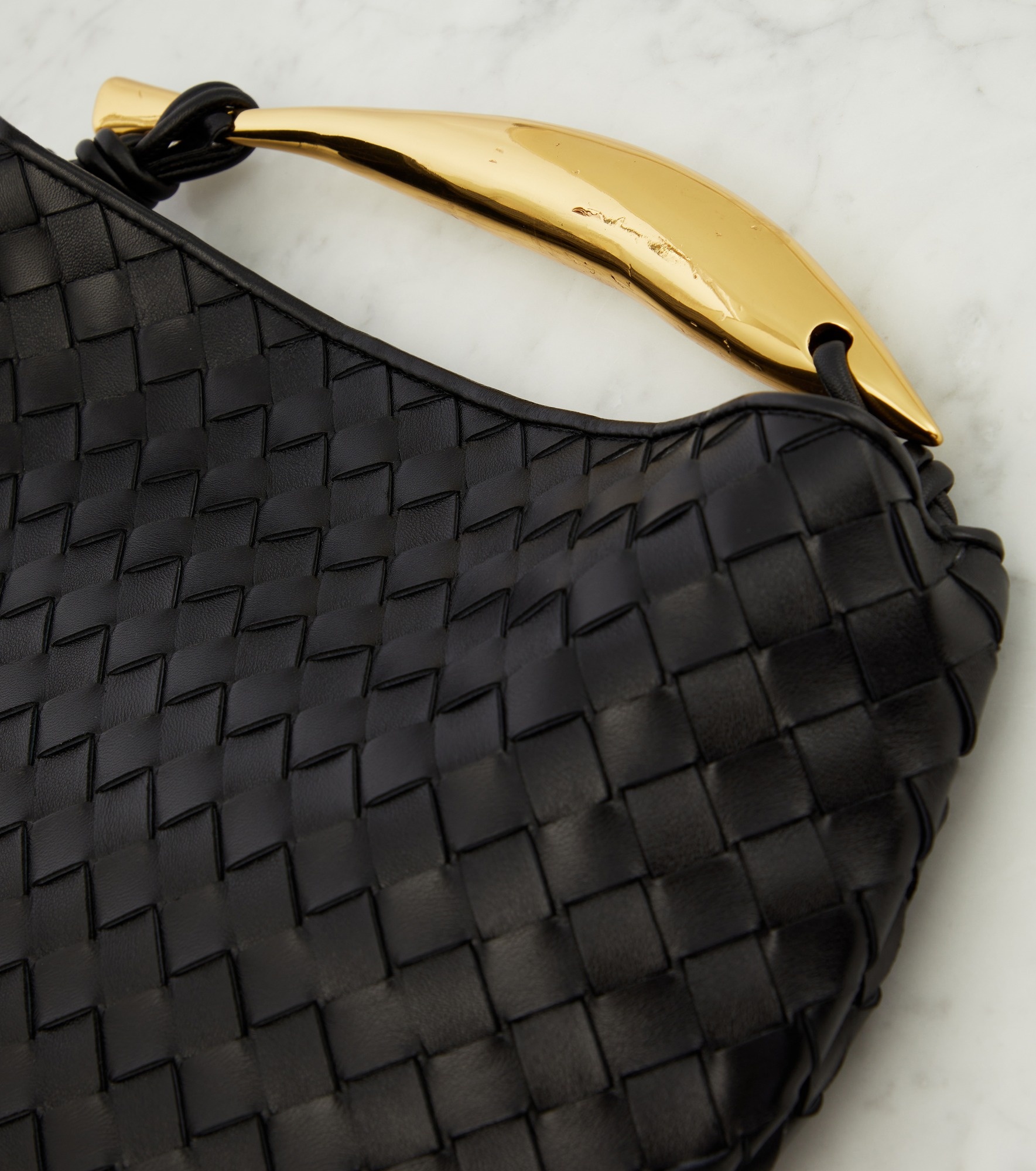 Sardine Small leather tote bag - 6