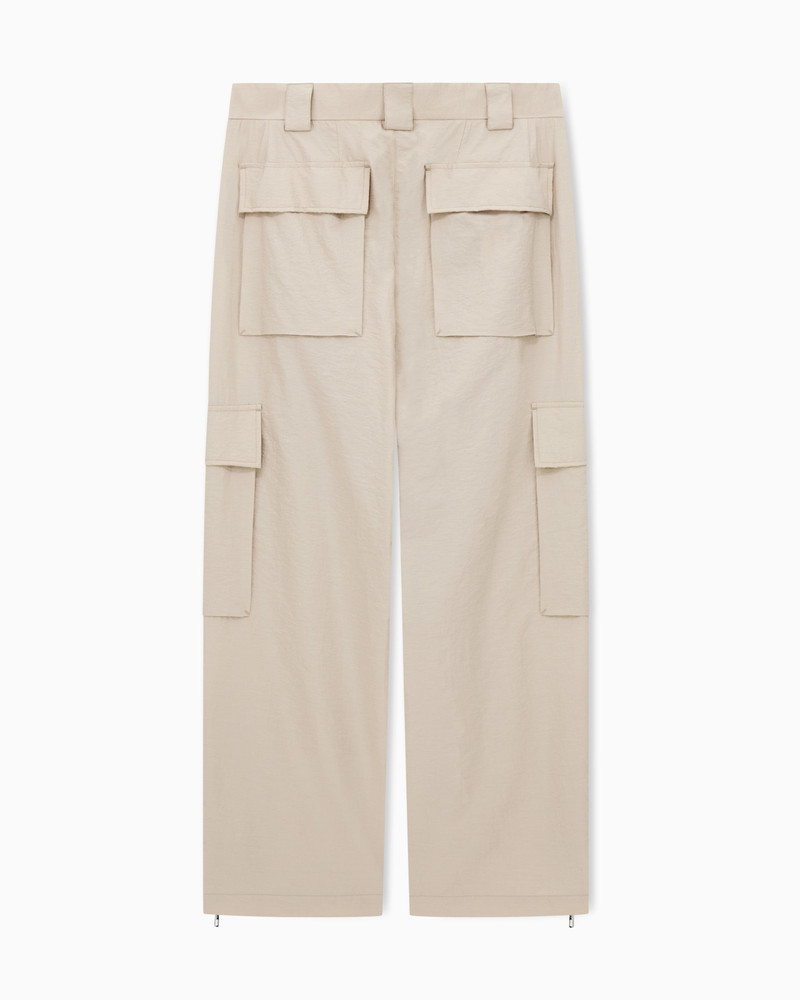 COTTON BLEND CARGO TROUSERS 3