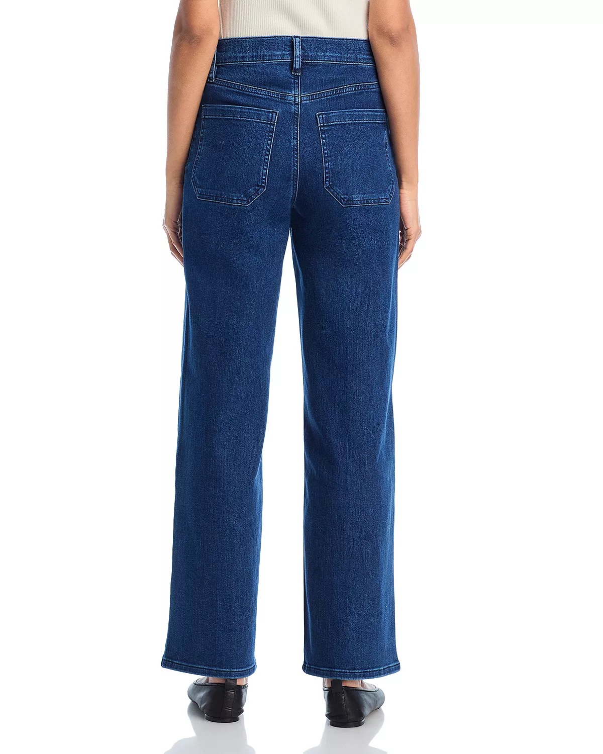 Le Slim Palazzo Modernist Pocket Jeans in Loner - 3