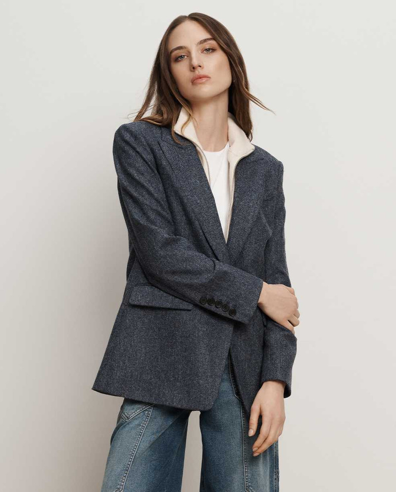 VERONICA BEARD VEGA WOOL DICKEY JACKET outlook
