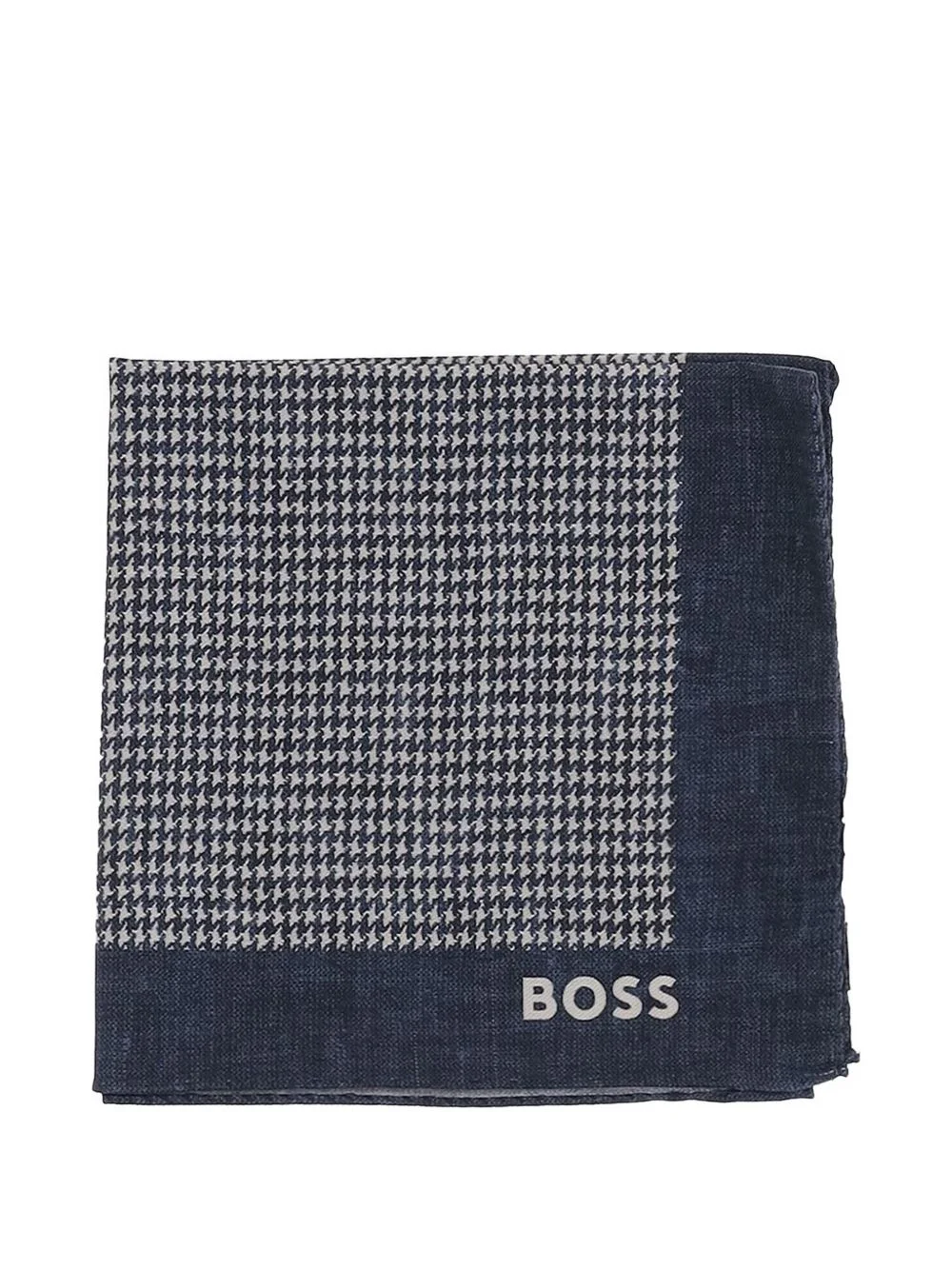 houndstooth-pattern pocket square - 1