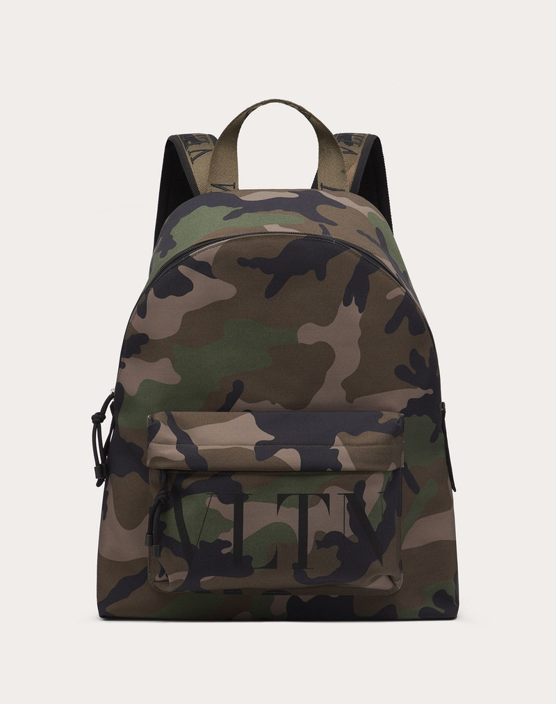 Camouflage Nylon Backpack 1
