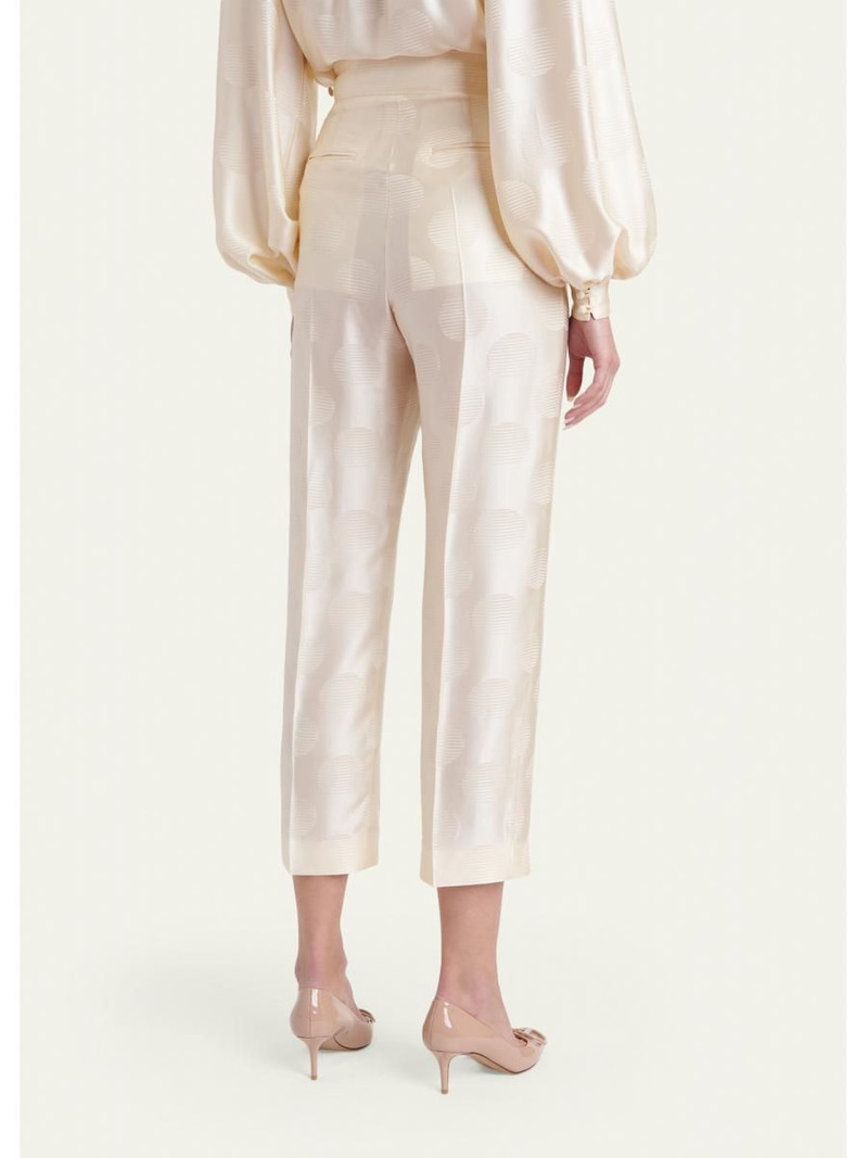 Satin Polka Dot Trousers 3