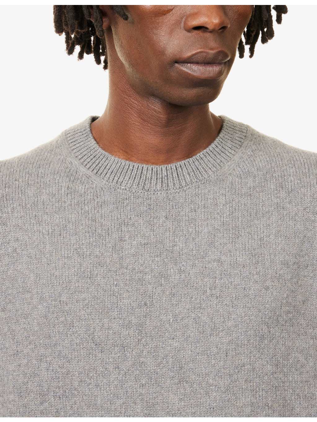 Simple Crewneck Cashmere Jumper - 5