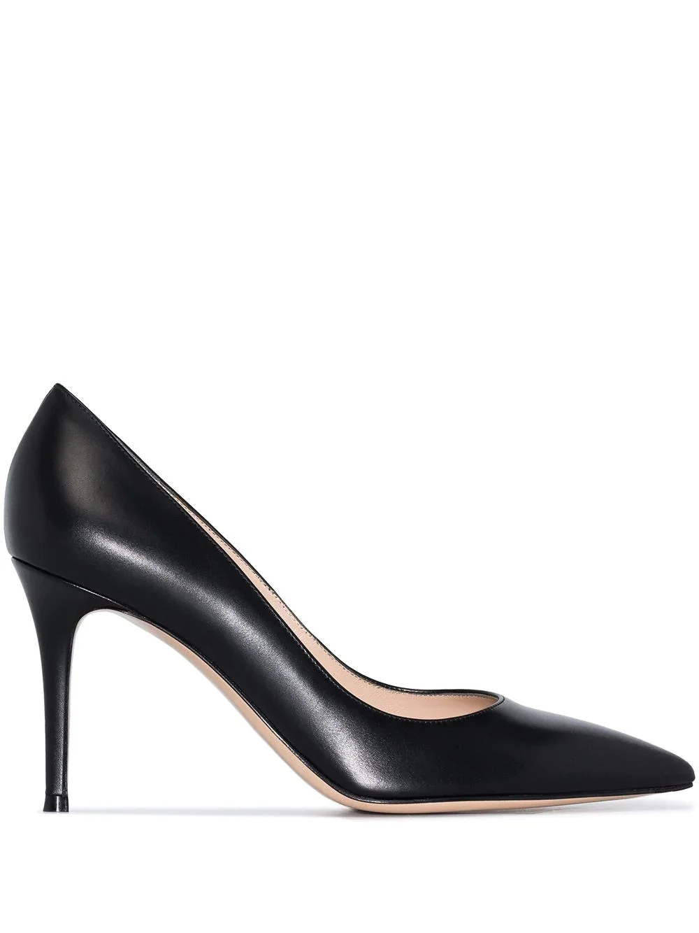 Gianvito 85mm leather pumps - 1