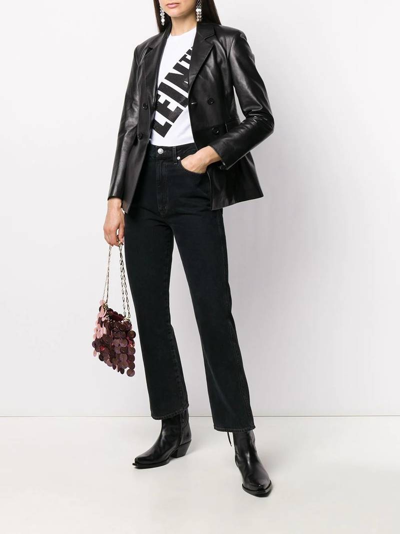 PHILIPP PLEIN logo print T-shirt outlook