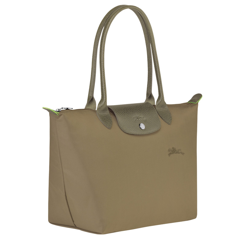 Longchamp Le Pliage Green M Tote bag Artichoke - Recycled canvas outlook