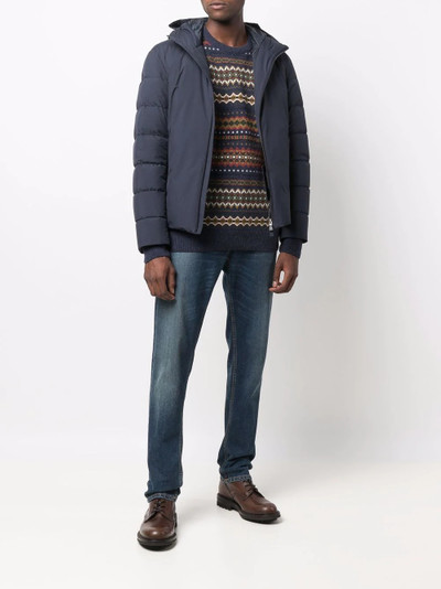 Herno padded down hooded jacket outlook