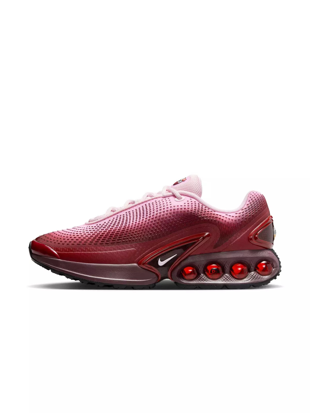 Air Max Dn "Team Red/Pink Foam/Burgundy Crush/Black" Women's Shoe - 3