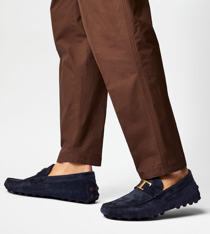 Tod's T TIMELESS GOMMINO BUBBLE IN SUEDE - BLUE, BROWN outlook