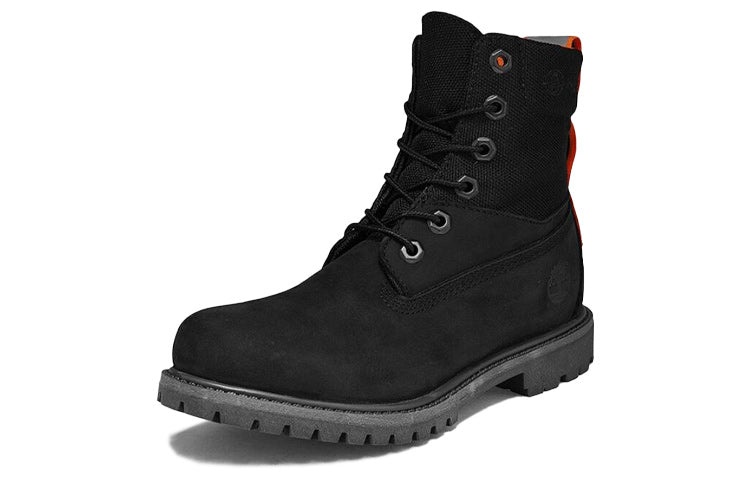 (WMNS) Timberland Rebotl 6 Inch Wide-Fit Boot 'Black Nubuck' A2AZ8 - 3