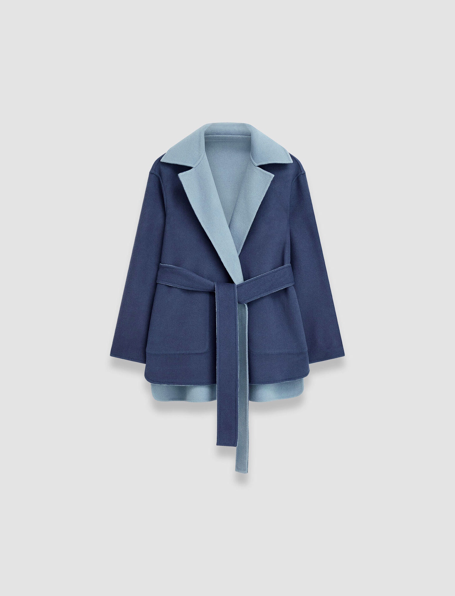 Arnold Reversible Double Face Cashmere Coat - 8