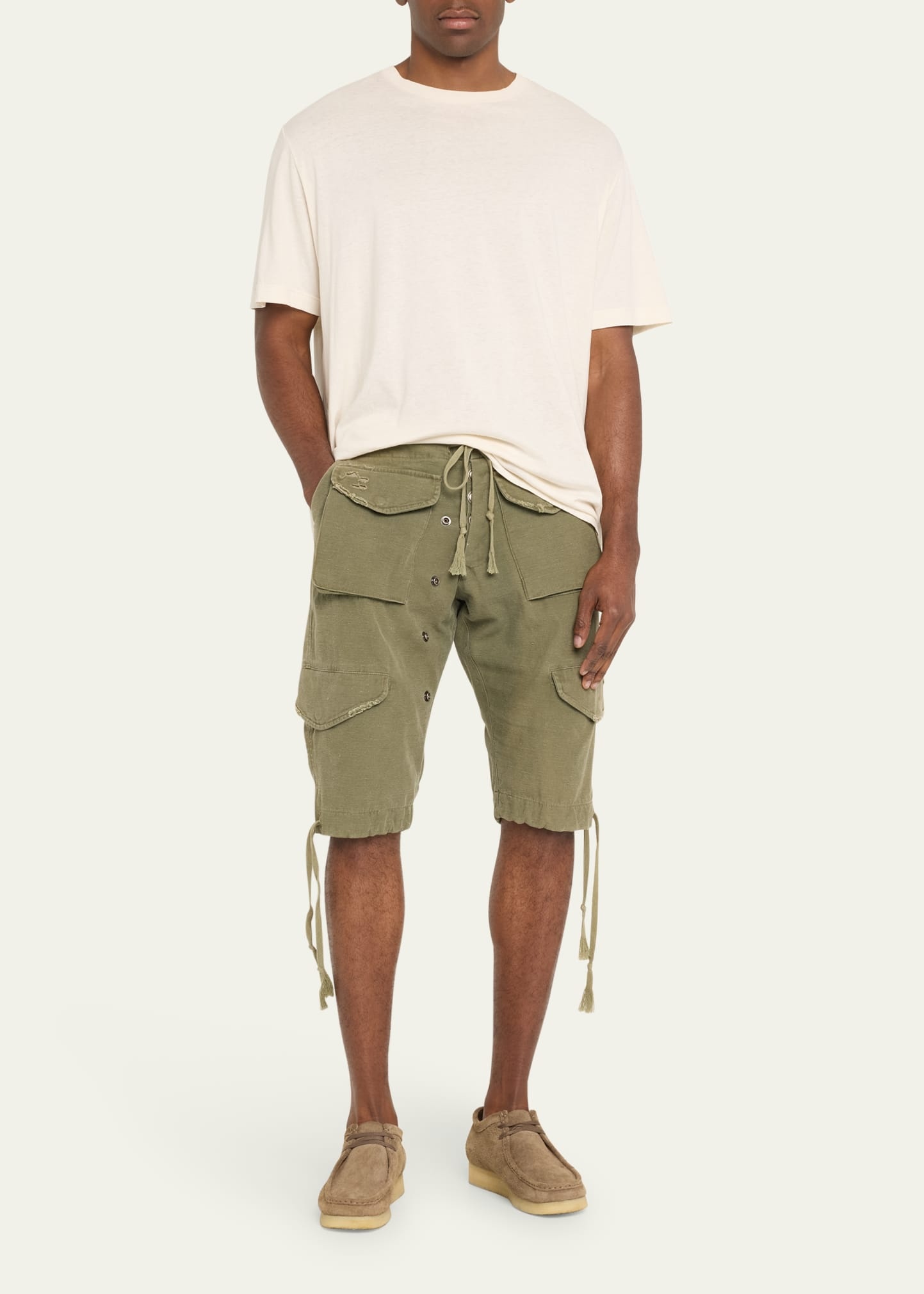 Men's Tent Cargo Shorts - 2