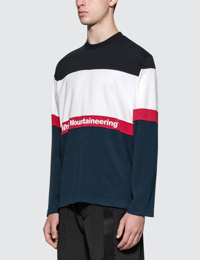 White Mountaineering Contrasted Sweatshirt outlook