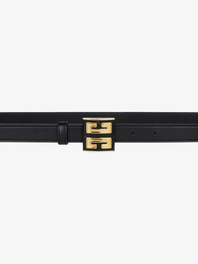 Givenchy 4G BELT IN LEATHER outlook
