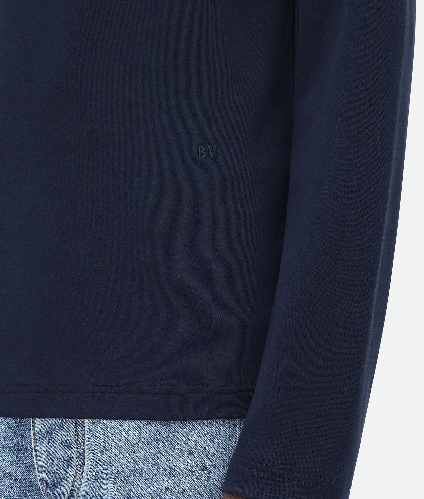 Jersey High Neck T-Shirt - 4