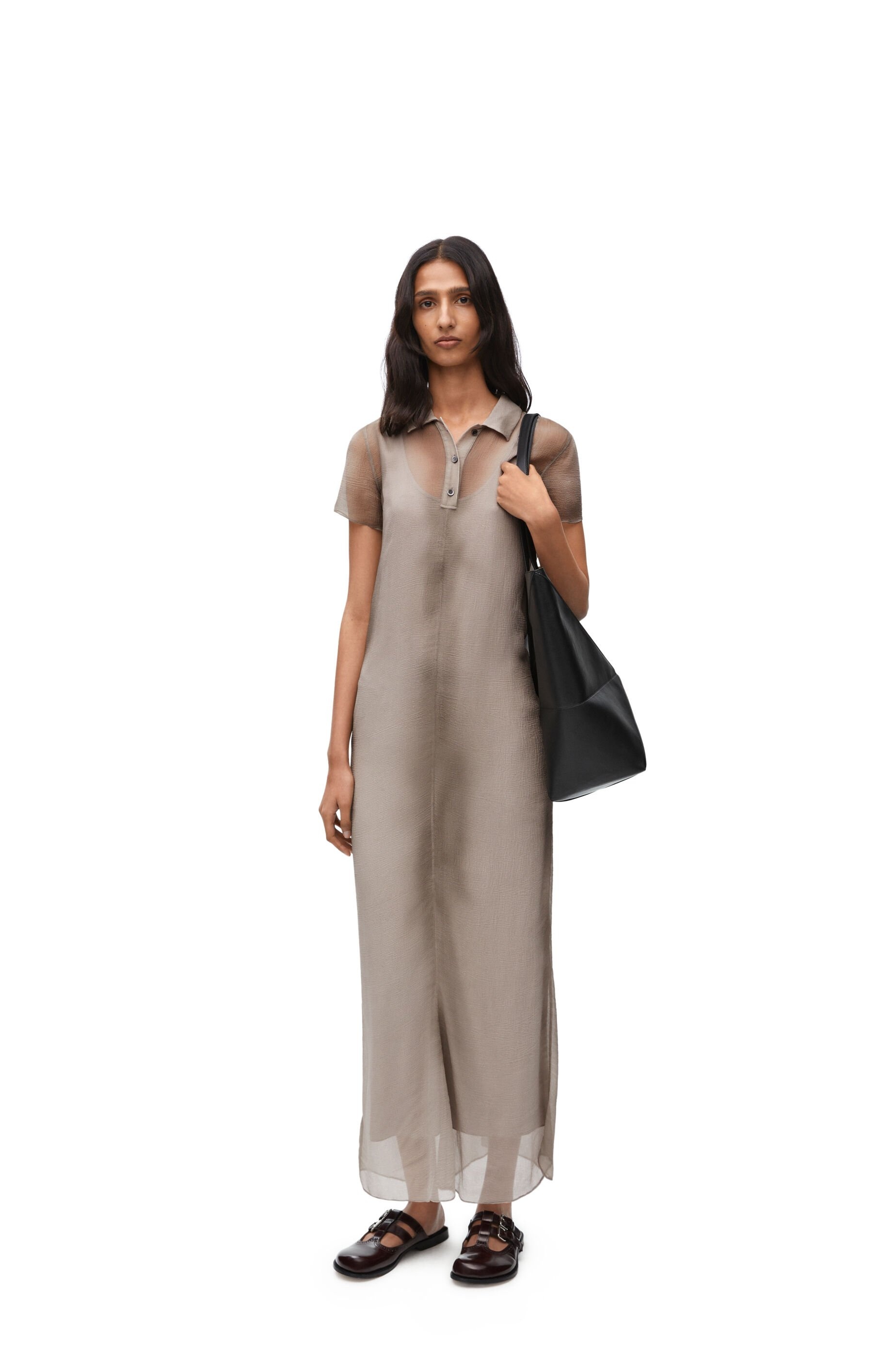 Polo dress in silk - 2